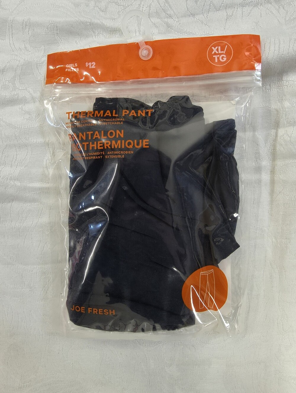 NEW Joe Fresh Girls Thermal Leggings - Size XL (14)